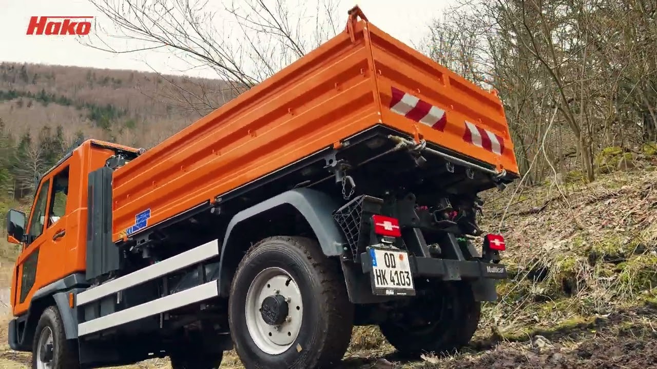 Multicar M41 - Offroadpiste mit 86 % Gefälle