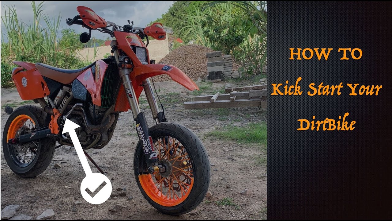 How to Kick Start a KTM 525 Dirt Bike
