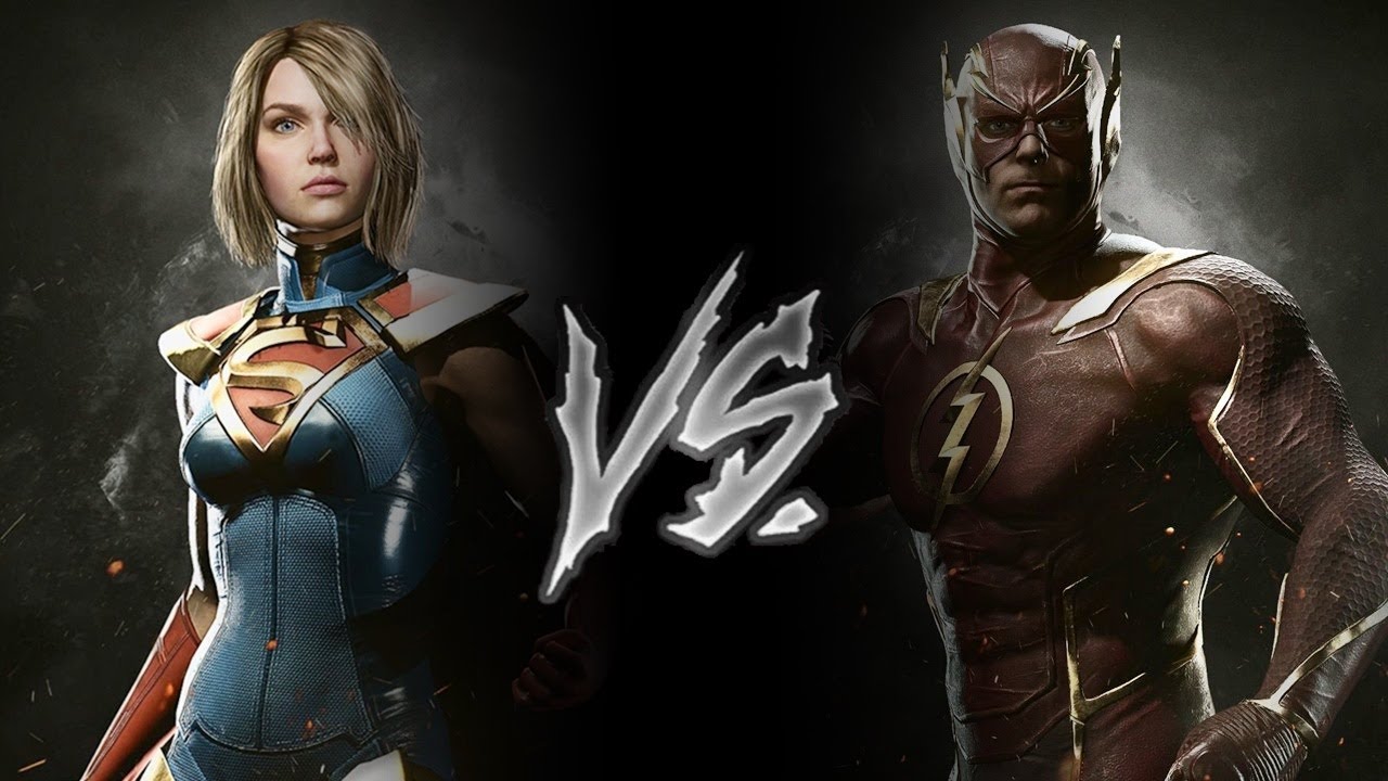 Injustice 2 - Supergirl Vs. The Flash (VERY HARD)