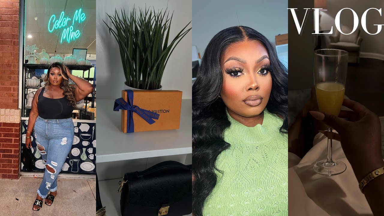 WEEKEND VLOG | IT'S MY BIRTHDAY + MAINTENANCE  + GRWM for Dinner + WINE TASTING + PAINTING & MORE