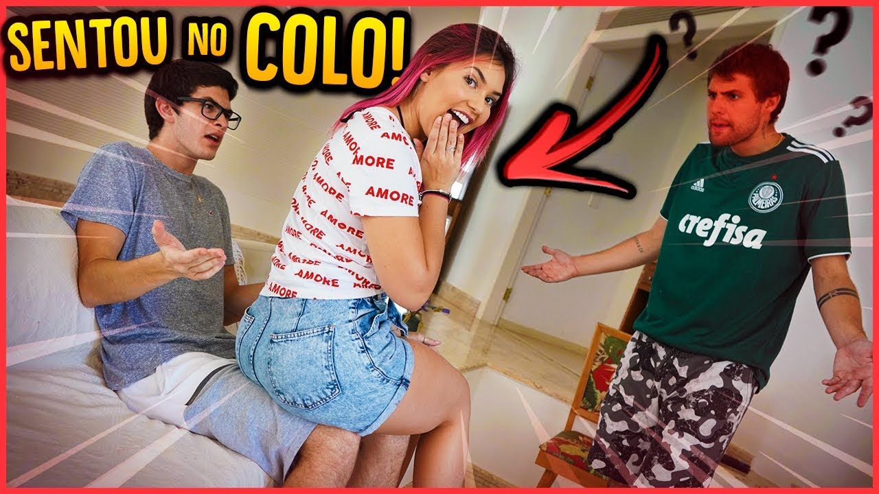 ELA SENTOU NO COLO DO MEU IRMÃO E DEU RUIM!! - TROLLANDO IRMÃO [ REZENDE EVIL ]