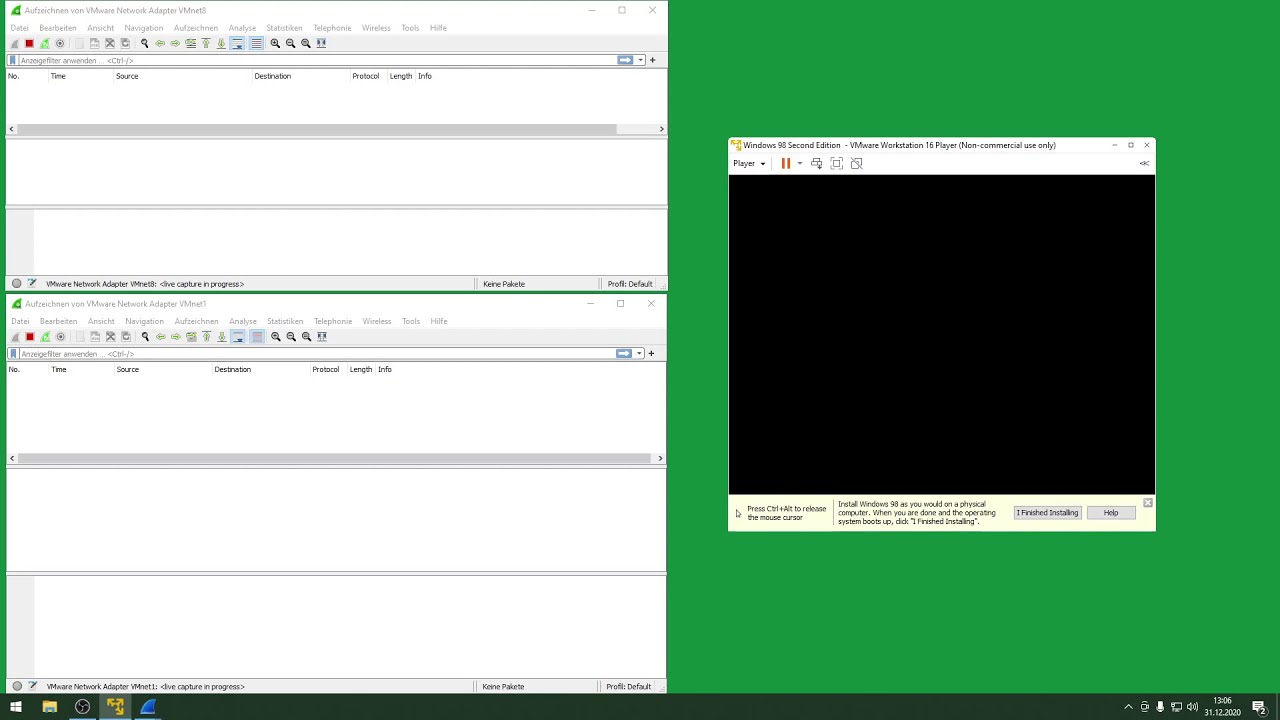 How to build Virtual Maschine with Windows98 (SE) Second Edition and working Sound