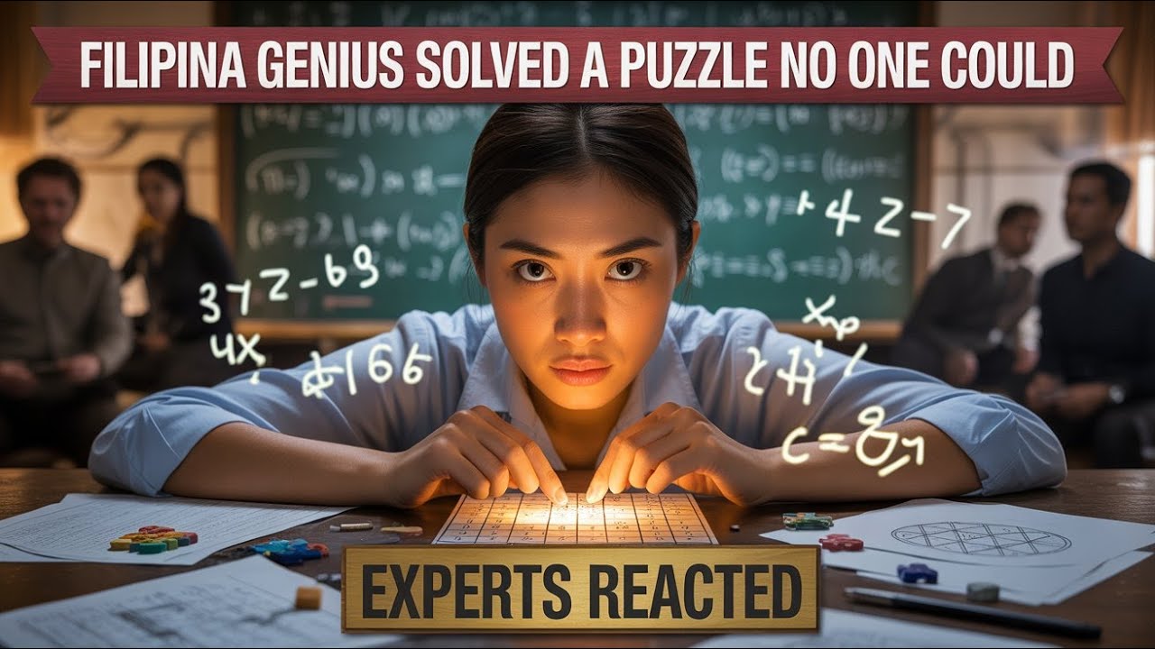 Filipina Genius Solved a Puzzle No Expert Could Crack — The Reactions Were Insane