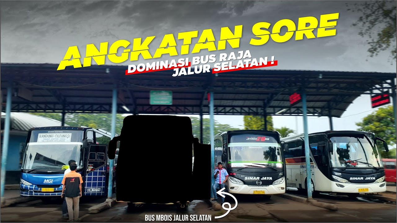 [ ANGKATAN SORE LUAR BIASA !! ] Keberangkatan Bus Sore Hari Dari Terminal Cileungsi Kab.Bogor Rame 😱