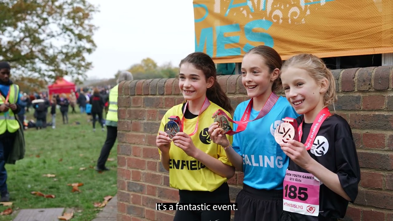 London Youth Games Cross Country - 1,900 runners compete at Parliament Hill!