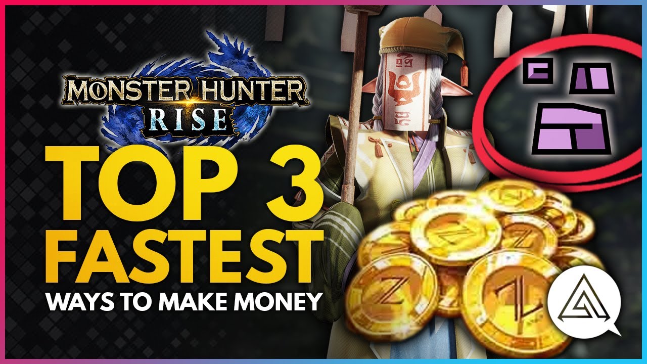 Три самых быстрых способа заработать деньги (Зенни) в Monster Hunter Rise