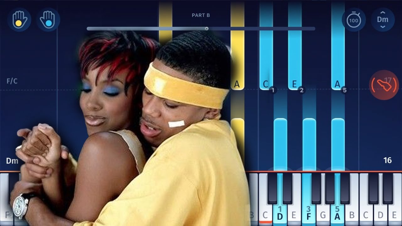 Nelly - Dilemma ft. Kelly Rowland - Easy Piano Tutorial