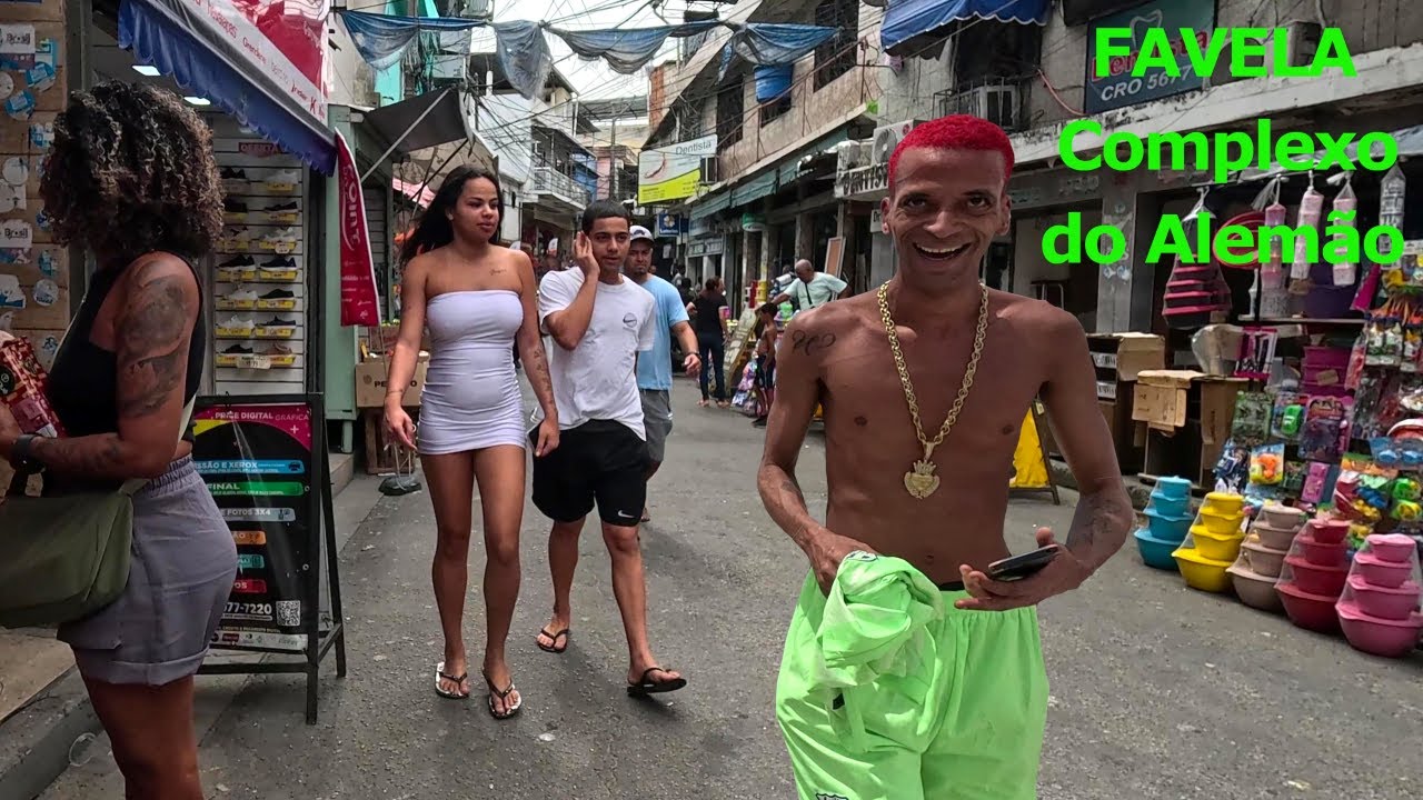 Inside Rio's Most Dangerous Favela -  Complexo do Alemão - Brazil 🇧🇷