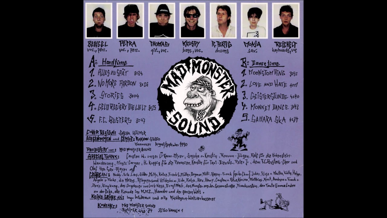 MAD MONSTER SOUND  -  Alles zu spät