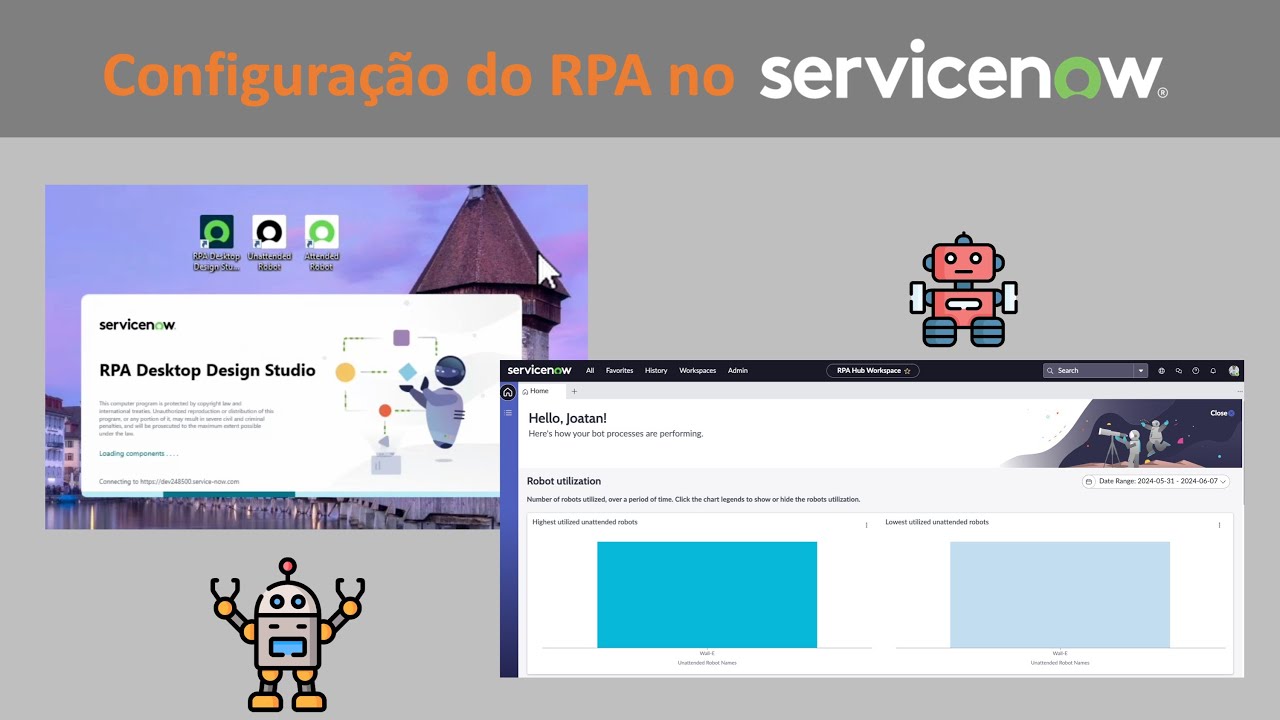 ServiceNow: Configurando o Robotic Process Automation (RPA)
