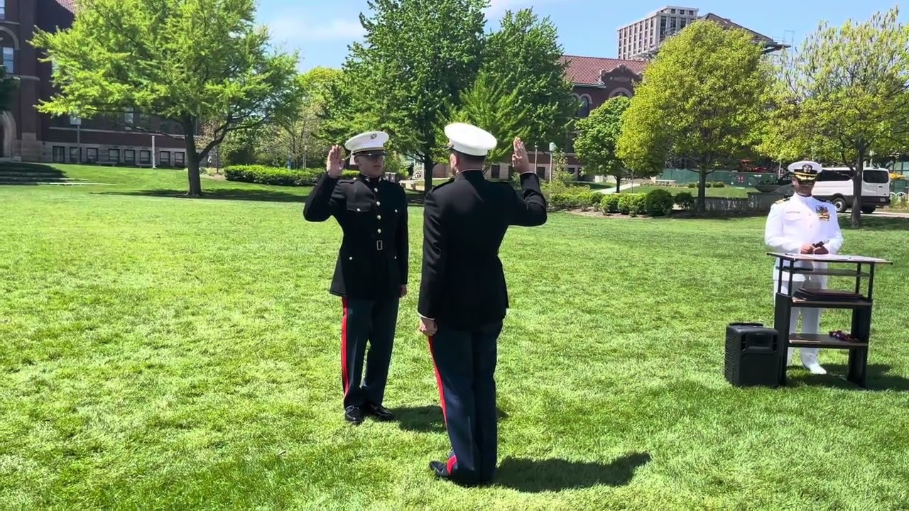 NROTC Commissioning Ceremony May 2024