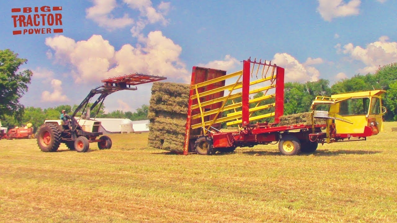 Harvesting Hay Bales