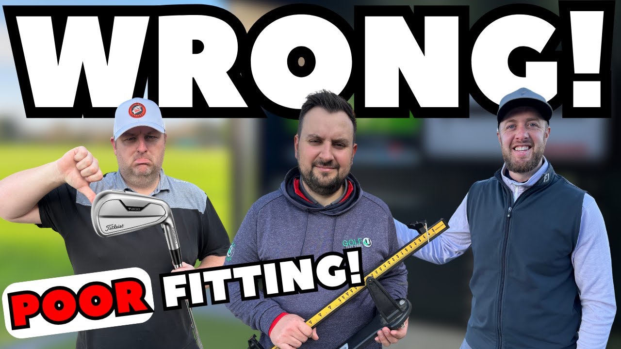 Poor Titleist Iron Fitting! WHY? - (Master Club Fitter / Builder at Work) - PART 1