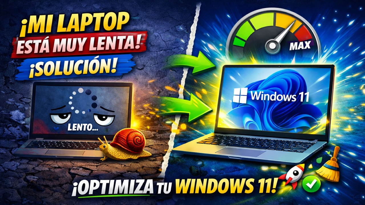 Mi Laptop Esta Muy LENTA Windows 11 SOLUCI&Oacute;N