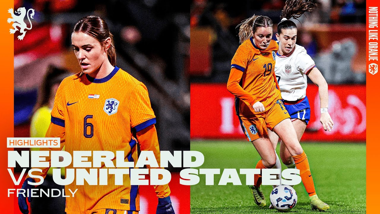 💪 Strong first half & Veerle Buurman's first 🎯 for Oranje! | Highlights Nederland - USA