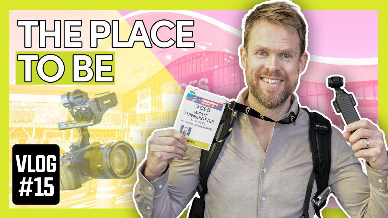 Achter de schermen op een techbeurs - Tweakers-vlog #15