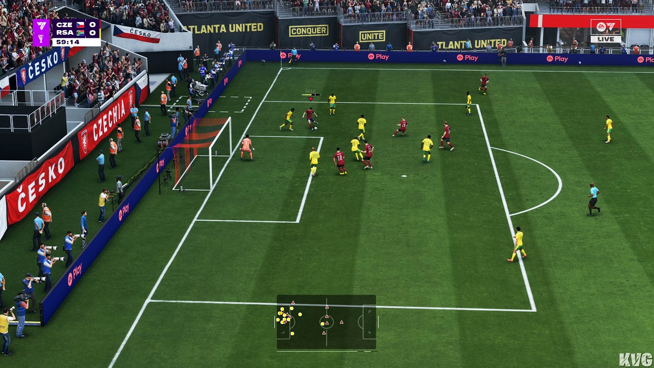 EA SPORTS FC 26 - Игра всего мира - Чехия против Южной Африки - Геймплей (PS5 UHD) [4K60FPS]