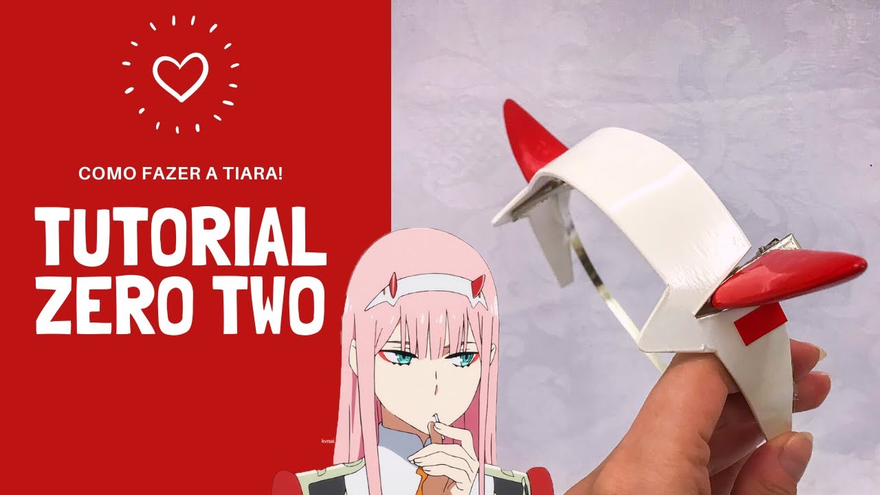 Como fazer a tiara da Zero Two - Tutorial
