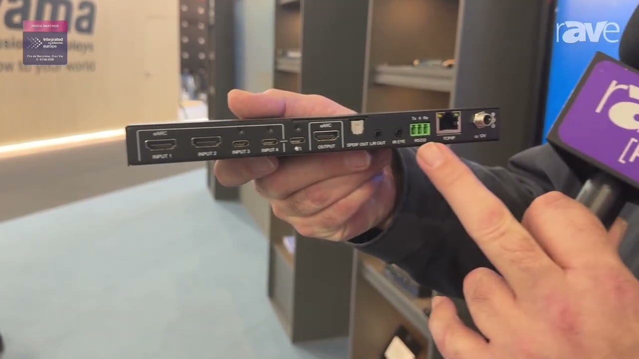 ISE 2026: Компания SY Electronics представляет коммутатор HCS41A-48G