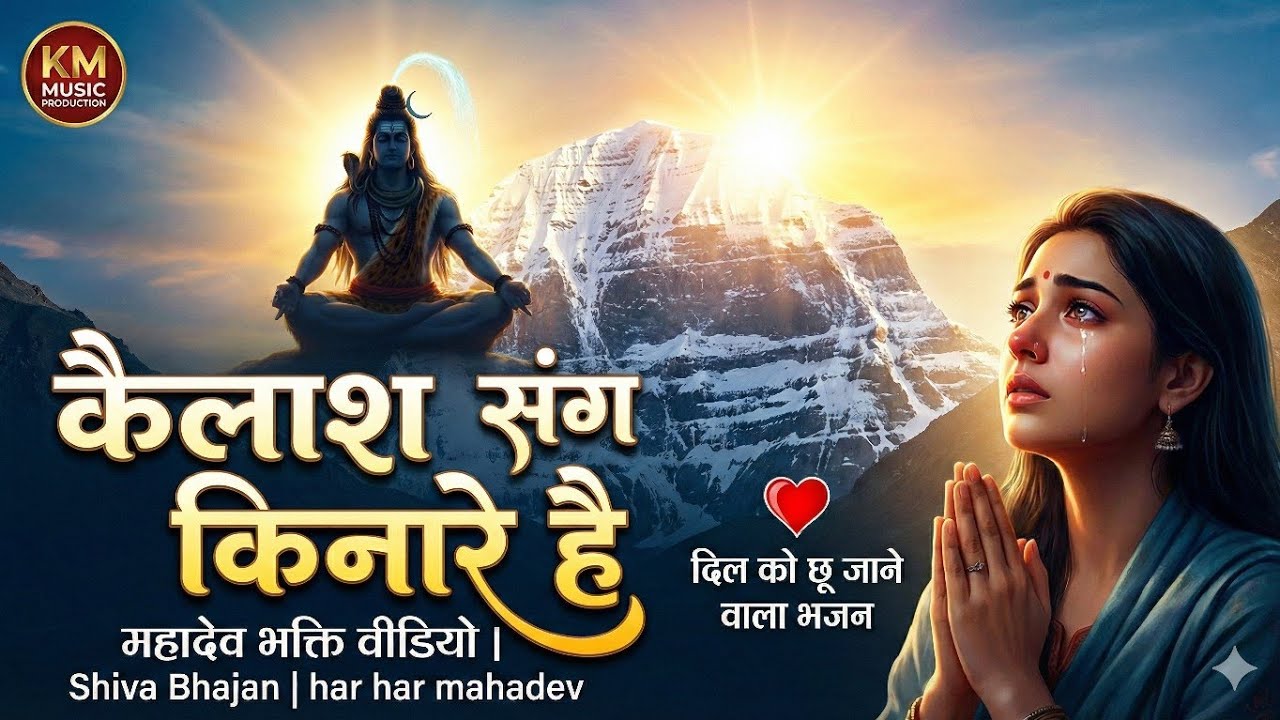 Kailash Sang Kinare Hain | महादेव भक्ति वीडियो | Shiva Bhajan | har har mahadev @kmmusicproduction1