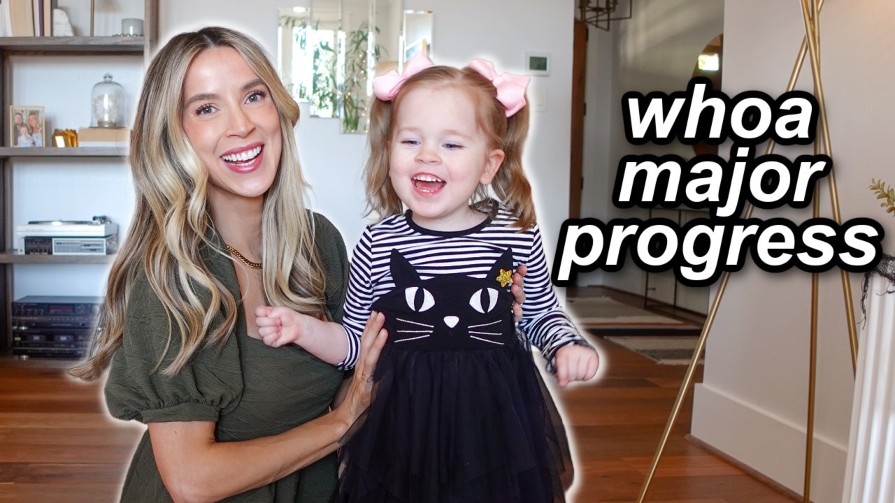 MAKING HUGE PROGRESS!! we're so proud 💙 VLOG