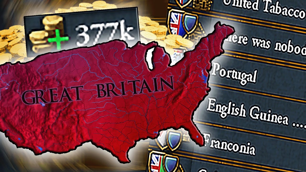 How To Rich Billionaire, EU4 Great Britain Edition