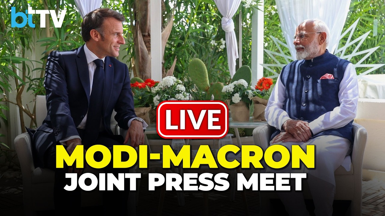 LIVE | PM Modi, French President Macron Address Joint Press Meet After Bilateral Talks In Mumbai