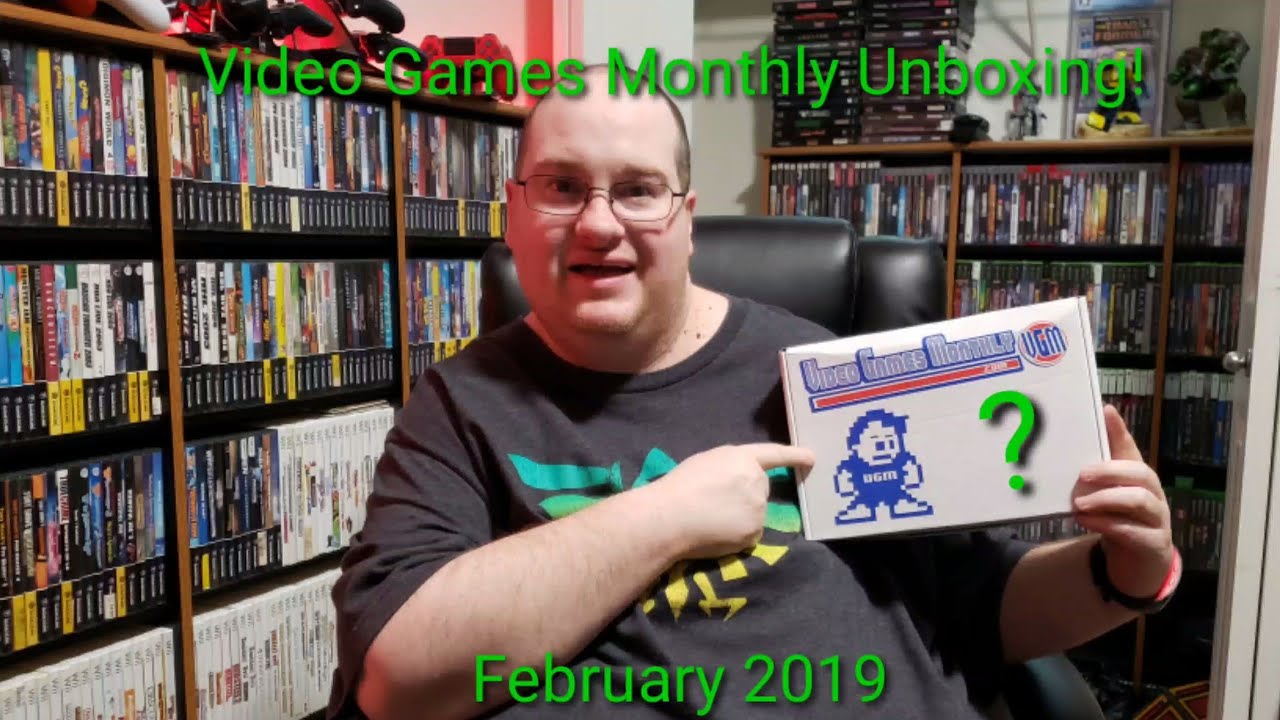 Video Games Monthly Unboxing! February 2019 + Giveaway!