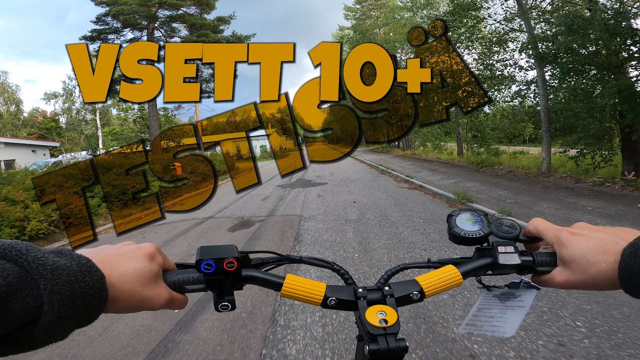 Vsett 10+ sähköpotkulauta 60V 25.6Ah testissä
