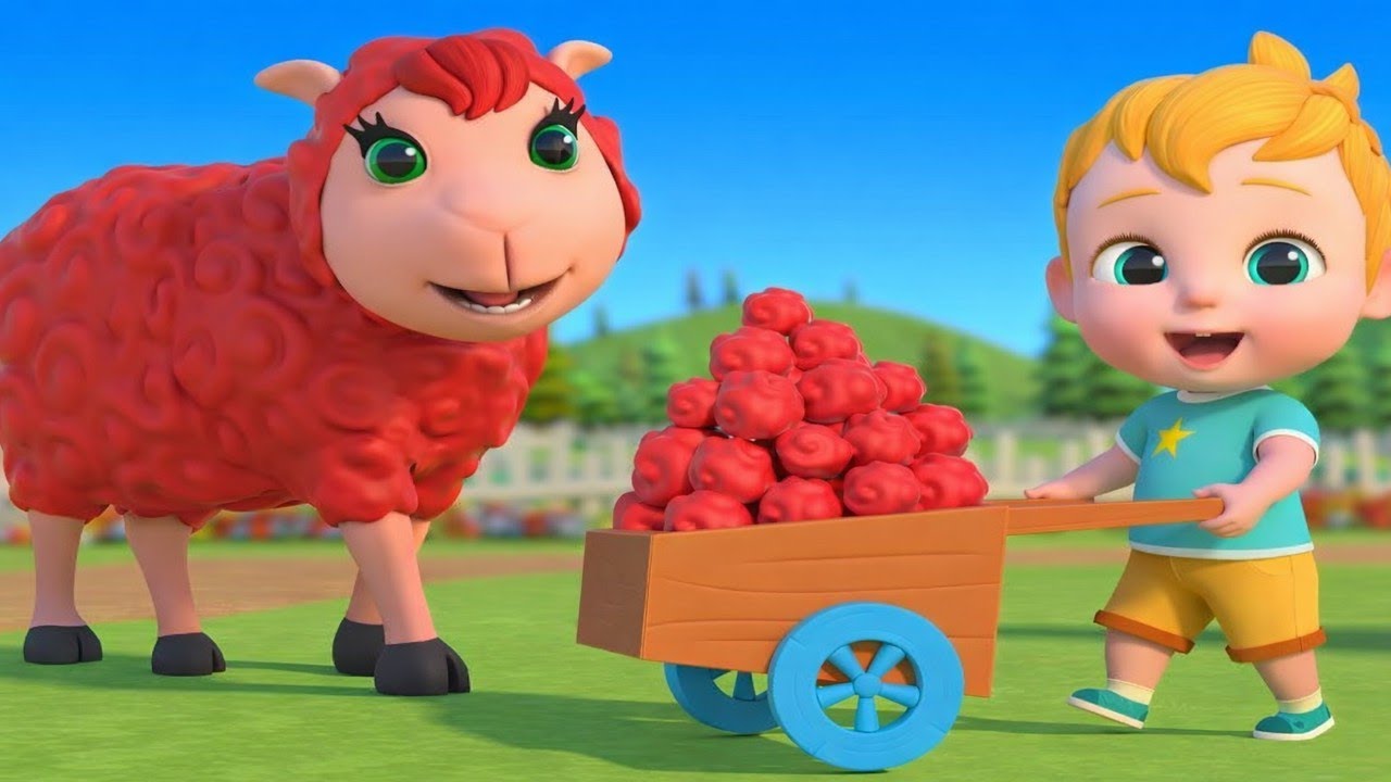 "🎶 Baa Baa Colorful Sheep - Fun Musical Adventure for Toddlers! 🌈🐑"
