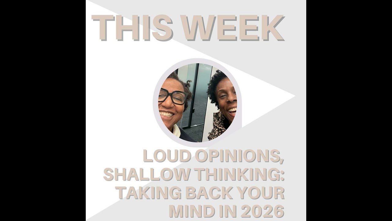Loud Opinions, Shallow Thinking: Taking Back Your Mind in 2026