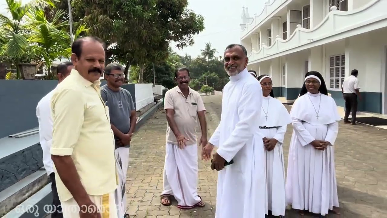 Rev. Fr. Thomas Puthussery moving to Cheloor Church