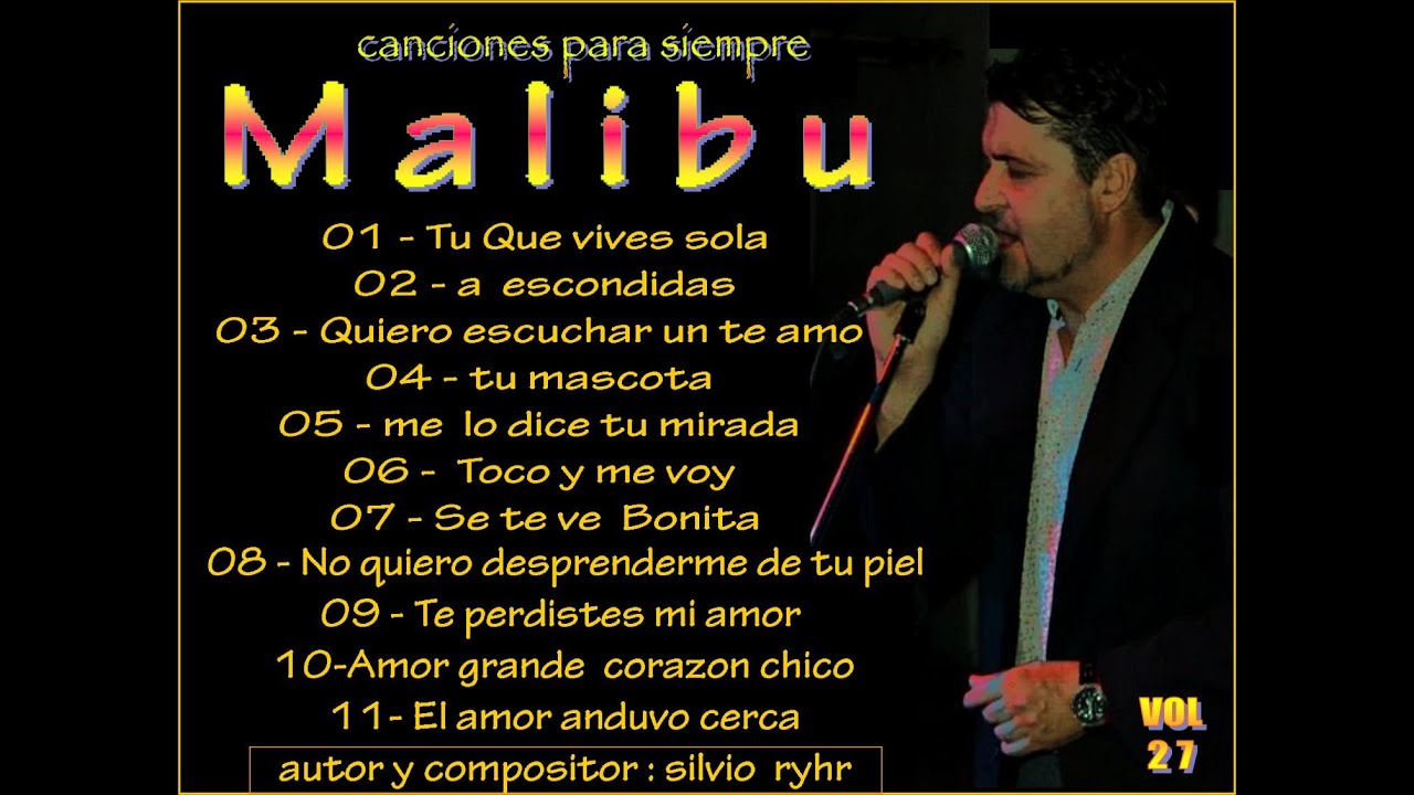 grupo malibu  vol 27 autor silvio ryhr completo  11 temas