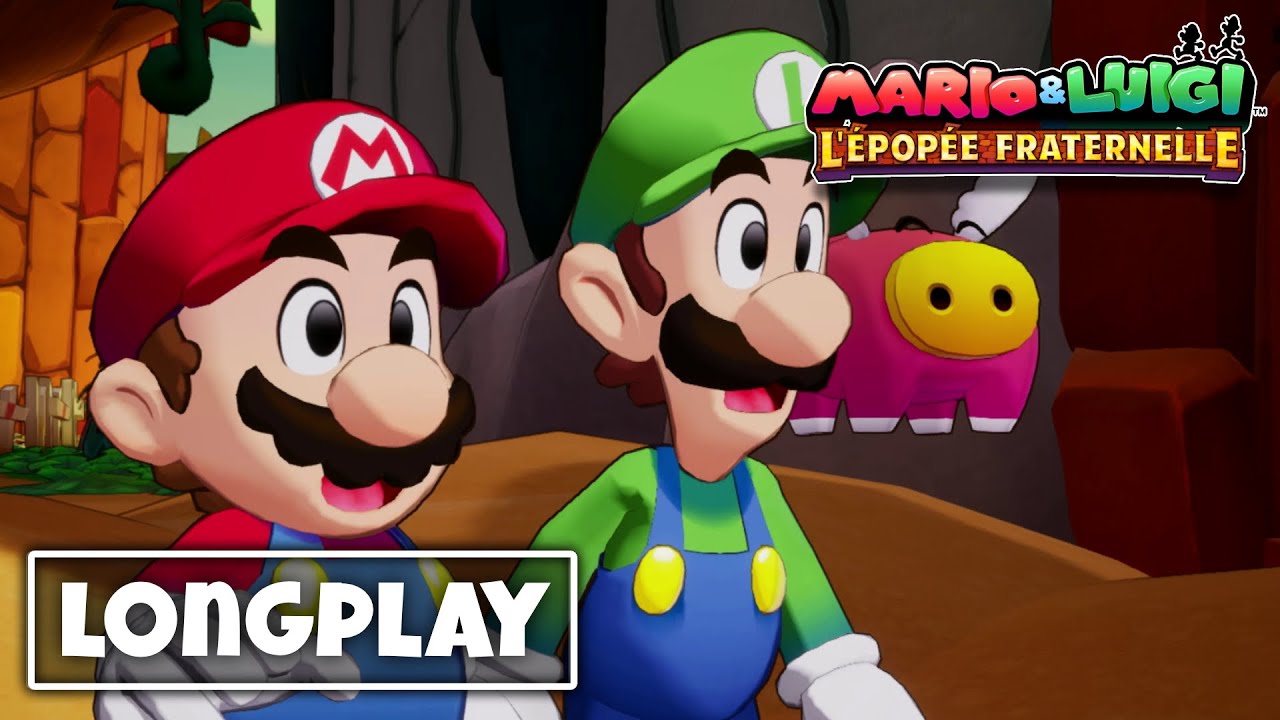 MARIO & LUIGI : L'EPOPEE FRATERNELLE - 100% LONGPLAY (FULL GAME)