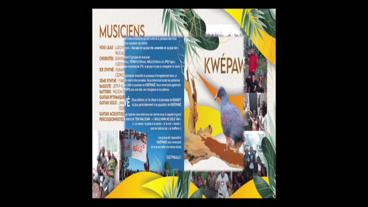 (KWÉPAWÉ )  "TABWA TENONOMI " le groupe Àbûlû