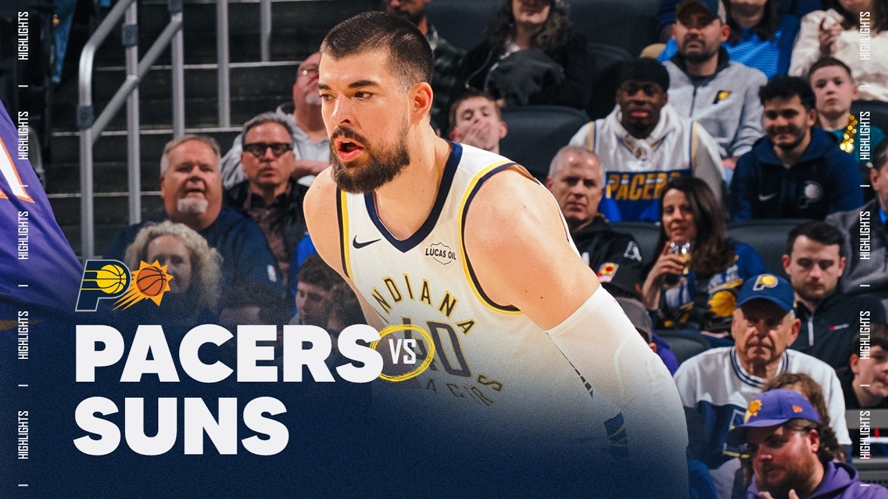Ivica Zubac Makes Pacers Debut at Suns | Full Game Highlights