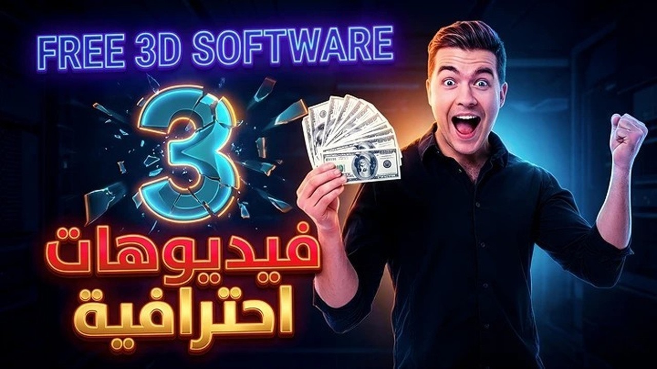 هذا الموقع يدمّر 3D Max 🤯 يصنع فيديوهات 3D بالذكاء الاصطناعي مجانًا#صناع_المحتوى#AI_2026#Tools_AI