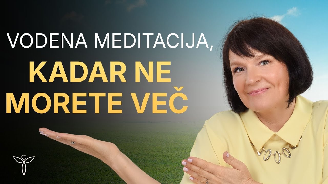 Vodena meditacija: Ko je vaše telo preutrujeno in ne morete več...
