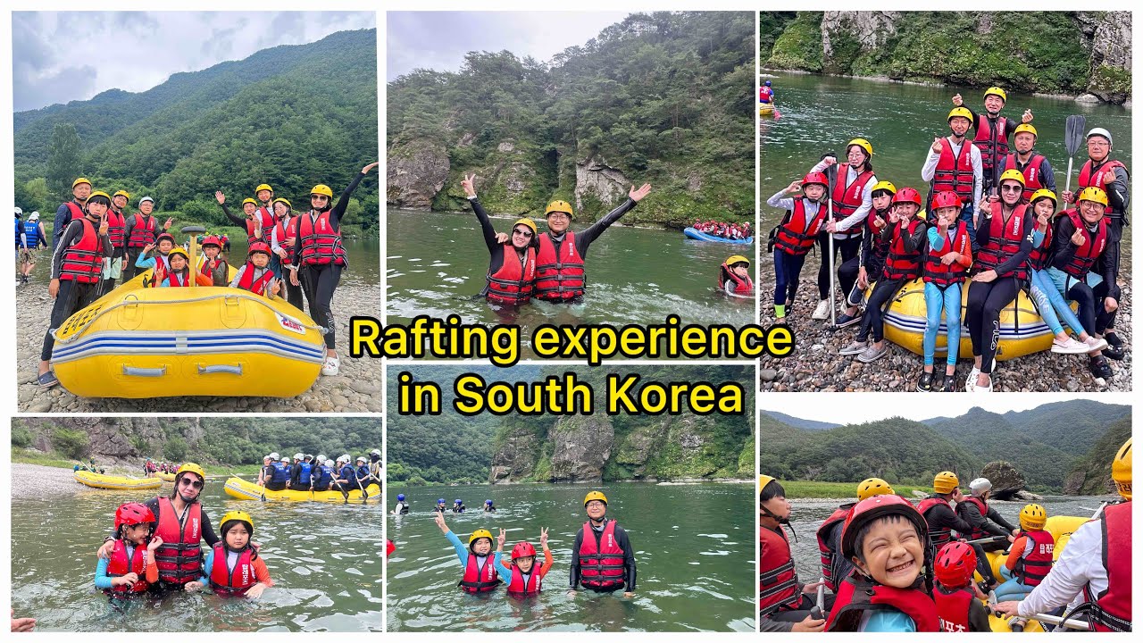 River Rafting in Donggang Yeongwol-gun | South Korea 