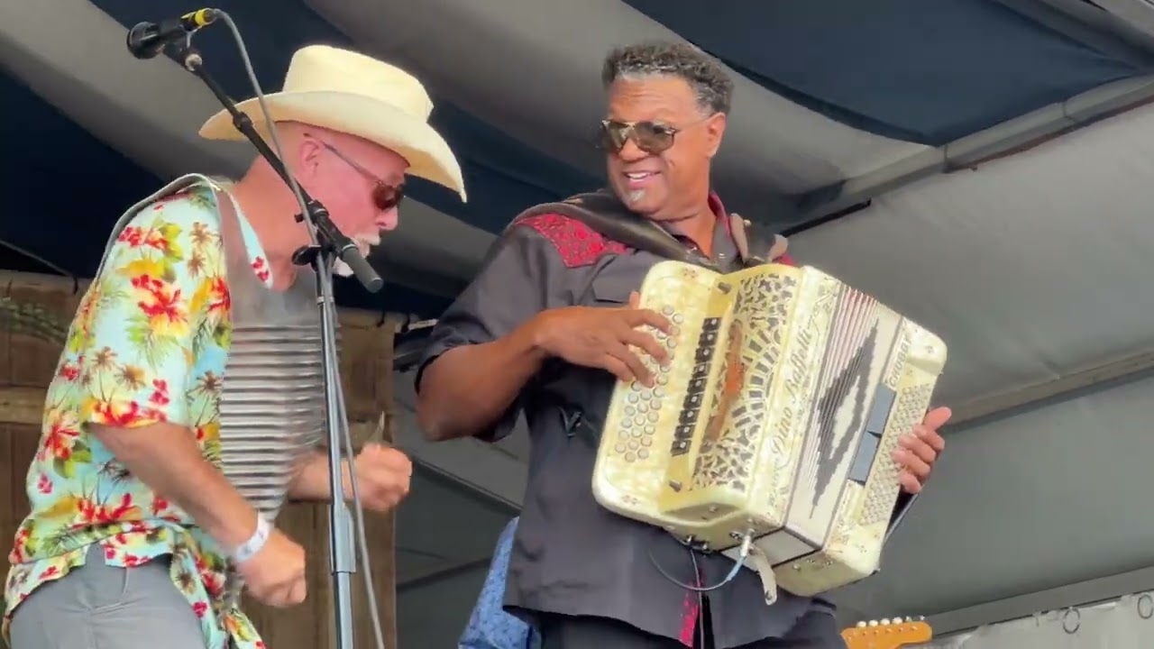 Chubby Carrier and the Bayou Swamp Band Live at Jazz Fest
