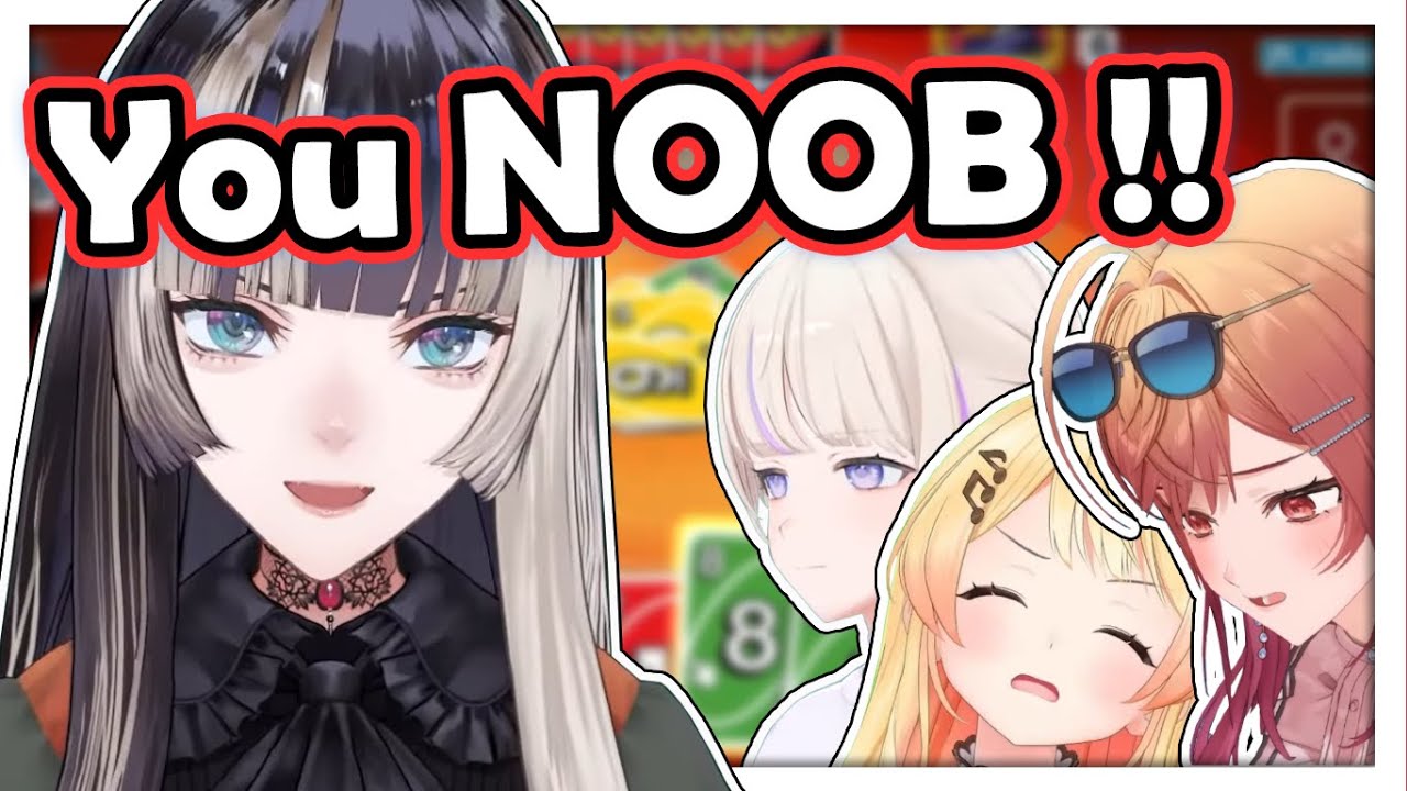 Raden 𝗗𝗘𝗦𝗧𝗥𝗢𝗬𝗘𝗗 The Entire ReGLOSS On UNO !!【Hololive】