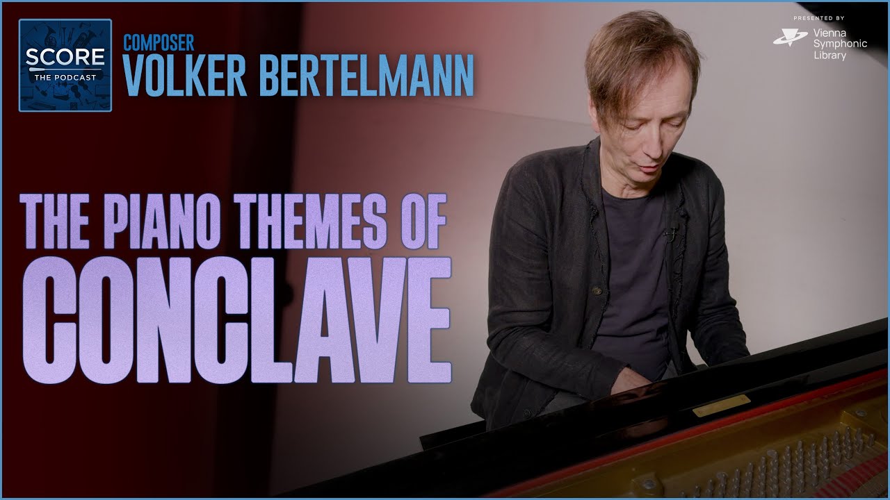 Writing the themes for 'Conclave' with composer Volker Bertelmann