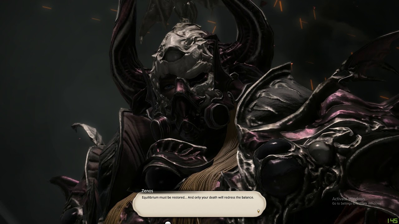 FFXIV 4.56 Main Story - WoL vs Zenos BLM PoV (First Time)