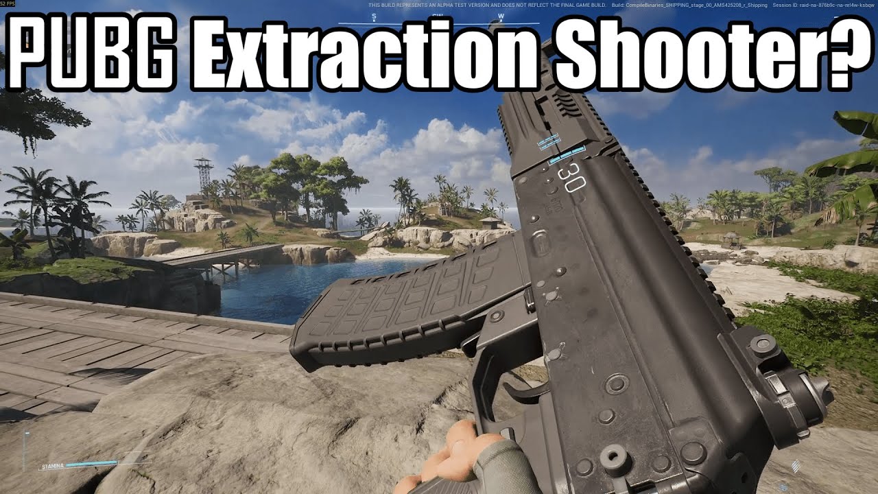 Playing PUBG's Unreleased Extraction Shooter!!