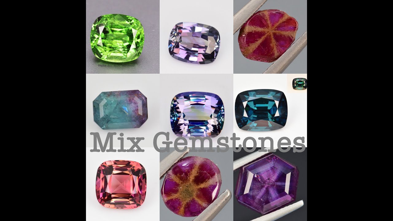 Mix Gemstones by Pretty Little Gem, #Gemstones #gemology #quartz #ruby  #sapphire #Viral #garnet