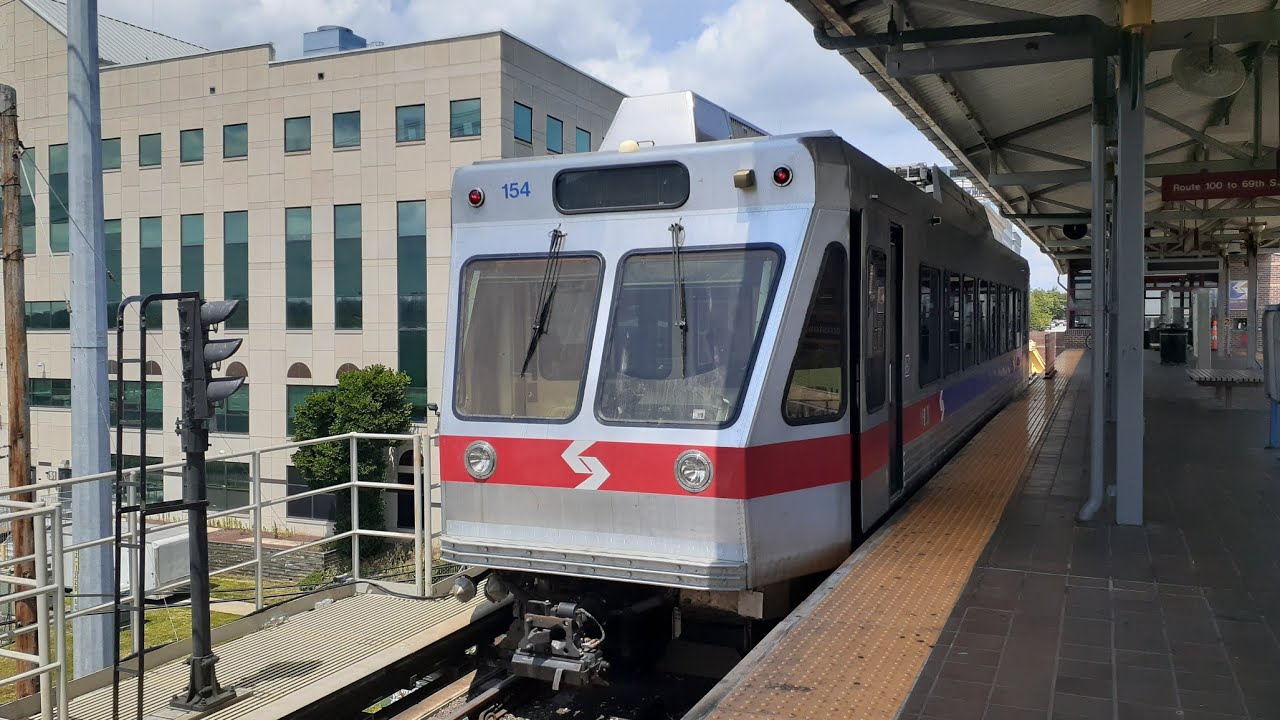 SEPTA: Norristown High Speed Line Ride from Norristown to 69th Street