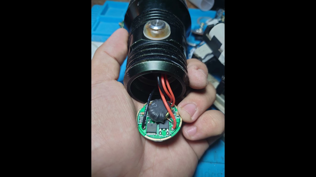 Asafee A33 Diving flashlight | Burned Driver fixed