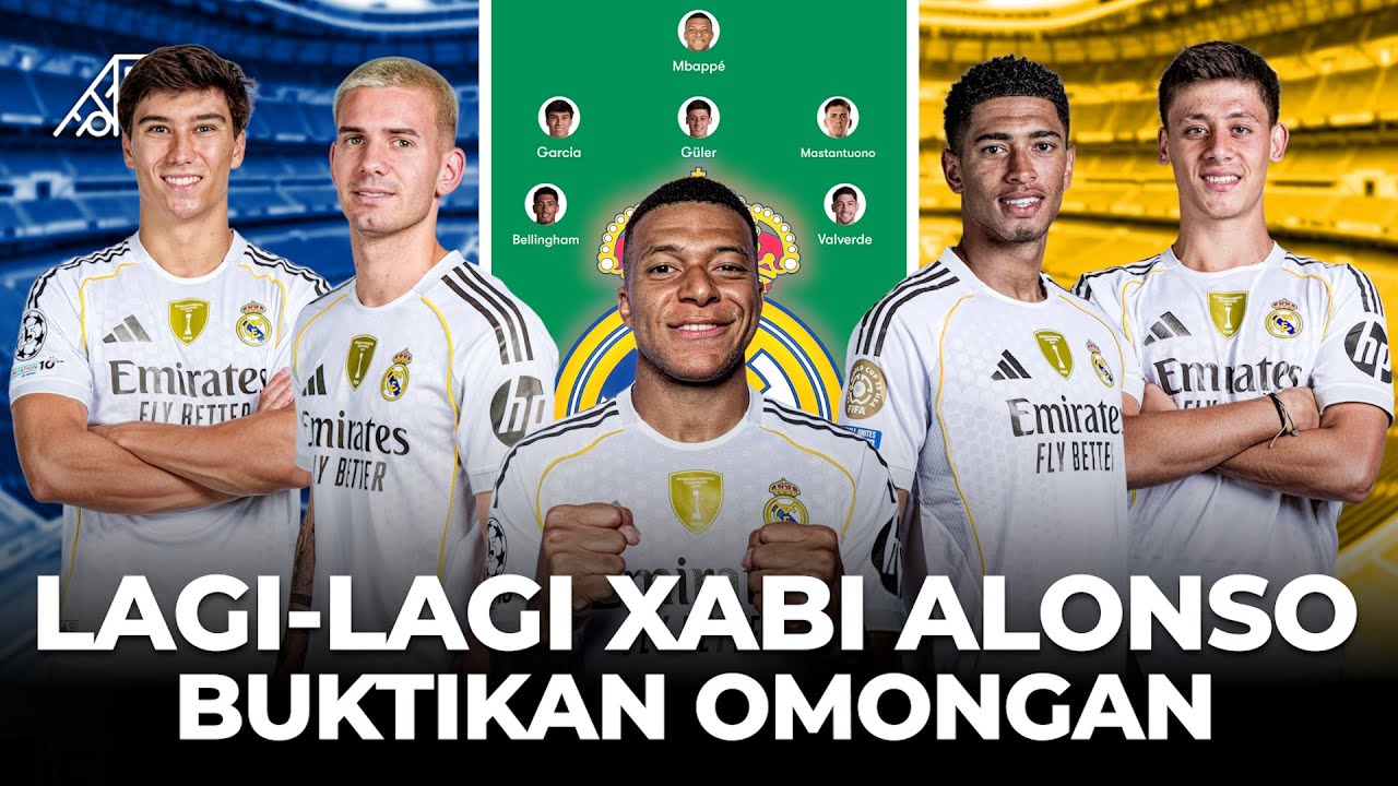 Sistem Tanpa Anak Emas Paksa Semua Winger Rebutan Lineup! Partner Mbappe di Real Madrid