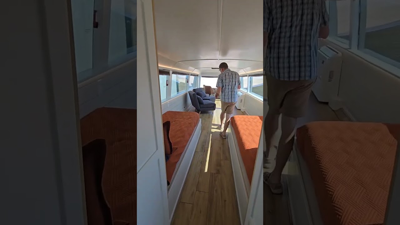 Double Decker Bus Conversion Full Tour