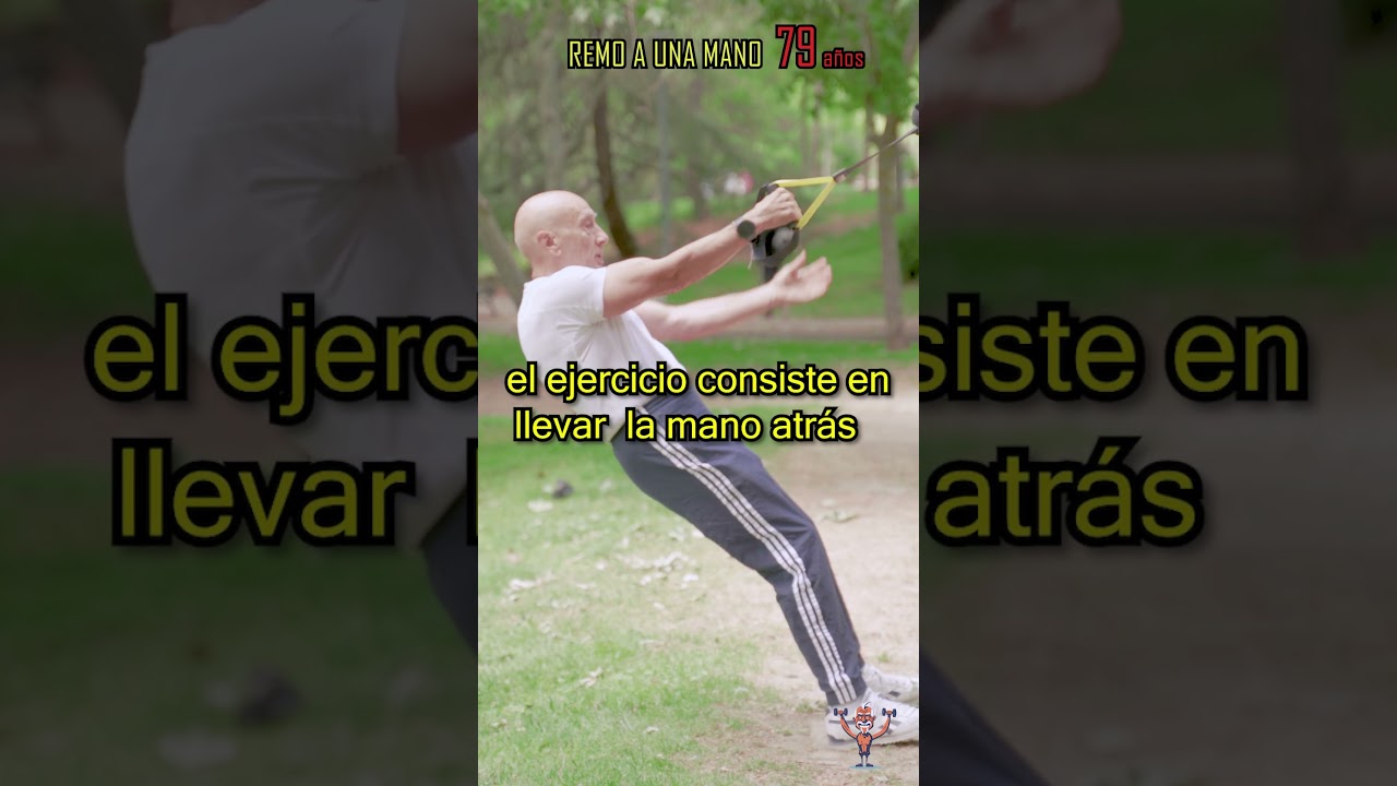 Cómo hacer ejercicio de REMO A UNA MANO con  TRX 💪